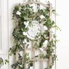 76-inch Tall Mocha Tan Brown Vinyl Garden Trellis